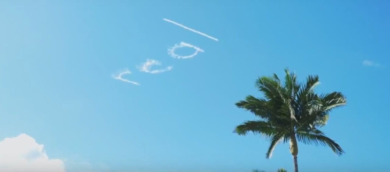 It’s real！神是真實的！受洗完上帝在天上用雲彩同為印證，太震撼了！